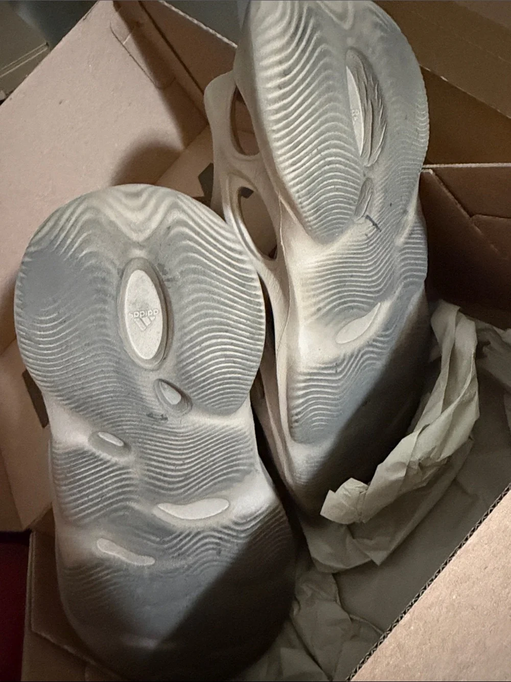 Yeezy Foam Casual Slip-On Shoes - Cream